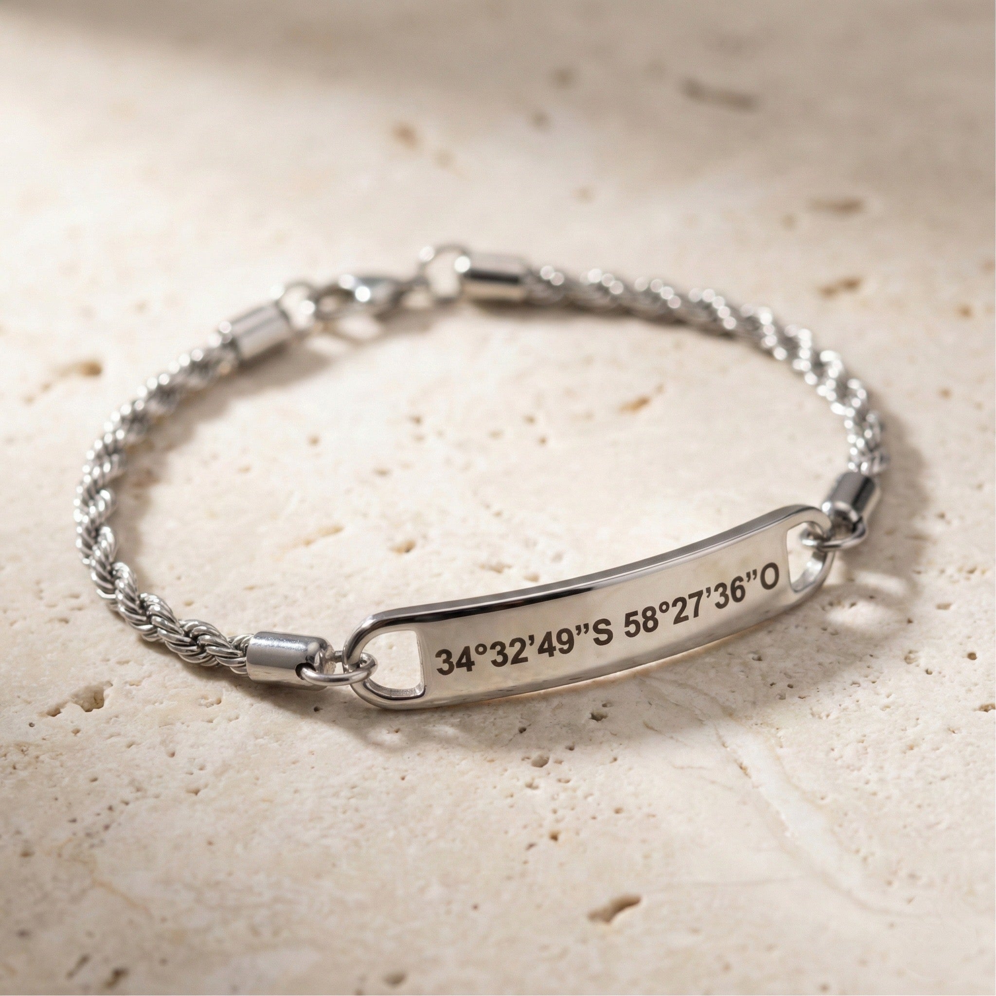 Pulsera Coordenadas Monumental